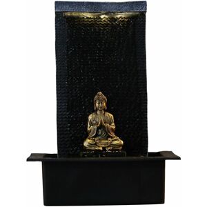 ZEN LIGHT - Zenitude Fontana In Poliresina, Dimensioni: 31 X 31 X 42 Cm, Colore: Nero ZEN LIGHT - Zenitude Fontana In Poliresina, Dimensioni: 31 X 31 X 42 Cm, Colore: Nero