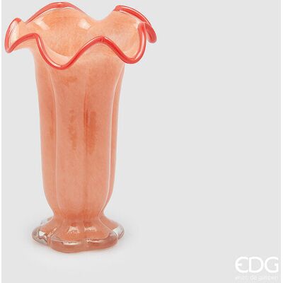 EDG Enzo De Gasperi Vaso Campanula H 25 Cm D 16 Cm Orange EDG Enzo De Gasperi Vaso Campanula H 25 Cm D 16 Cm Orange