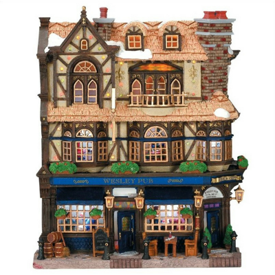 LEMAX - Paesaggio Pub Wesley - Presepe Natalizio 45099 LEMAX - Paesaggio Pub Wesley - Presepe Natalizio 45099
