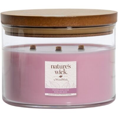 OEM Candela Nature's Wick Di Woodwick Woodland Rose 433 G OEM Candela Nature's Wick Di Woodwick Woodland Rose 433 G