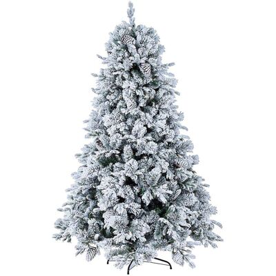 BIZZOTTO Albero Di Natale Innevato Con Pigne 'arves' In Pp Effetto Aghi Di Pino + Pe Effetto Real Touch +flock -240 Cm BIZZOTTO Albero Di Natale Innevato Con Pigne 'arves' In Pp Effetto Aghi Di Pino + Pe Effetto Real Touch +flock -240 Cm