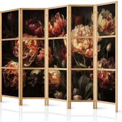 ARTGEIST Paravento Decorativo Mazzo Fiori Rosso Bianco 225x172 Cm ARTGEIST Paravento Decorativo Mazzo Fiori Rosso Bianco 225x172 Cm