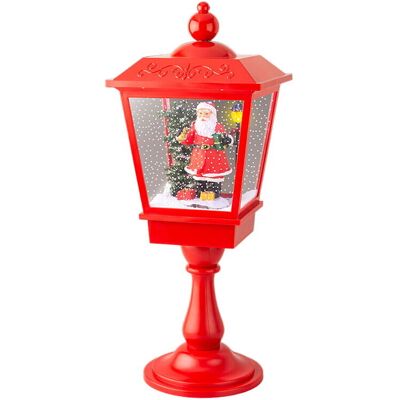 LUMINEO Père Noël Animé Lumineux Père Noël Animé, Musique Et 33 Led Blanc Froid - LUMINEO Père Noël Animé Lumineux Père Noël Animé, Musique Et 33 Led Blanc Froid -