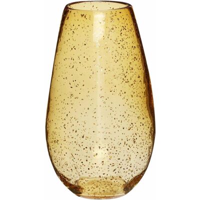 Vaso Hübsch Ravgul - Decorazione in vetro per fiori e stile Vaso Hübsch Ravgul - Decorazione in vetro per fiori e stile