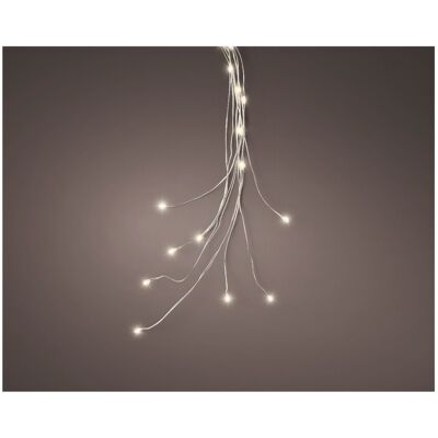 Kaemingk Micro Led Luce Fissa Argento/bianco Caldo 80cm 60l A Batteria Kaemingk Micro Led Luce Fissa Argento/bianco Caldo 80cm 60l A Batteria