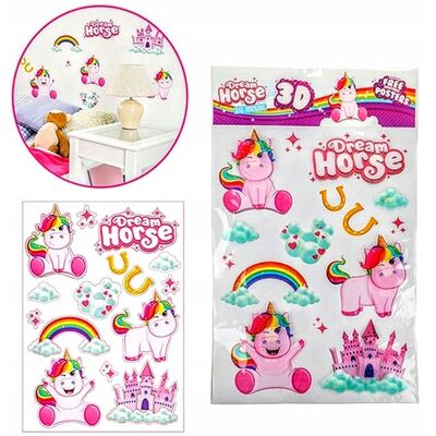 OEM Adesivi Murali Giganti Unicorno 3d Per Cameretta Bambini Colorati Convessi OEM Adesivi Murali Giganti Unicorno 3d Per Cameretta Bambini Colorati Convessi