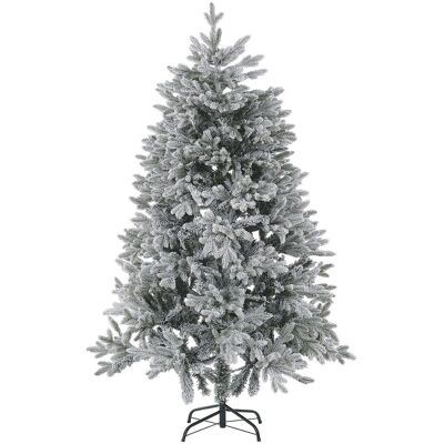 Albero di Natale Bianco Neve Beliani - 180 cm - Stile Scandinavo Albero di Natale Bianco Neve Beliani - 180 cm - Stile Scandinavo