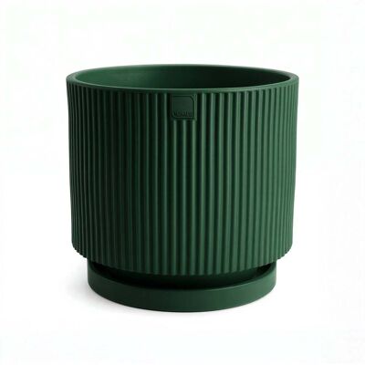 DECOR SPACE Vaso Decorativo "vertigo" Monocolore Per Arredo Esterno E Interno -giallo Senape / Ø 40 X H 36 Cm / Vaso E Sottovaso DECOR SPACE Vaso Decorativo "vertigo" Monocolore Per Arredo Esterno E Interno -giallo Senape / Ø 40 X H 36 Cm / Vaso E Sottovaso