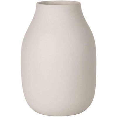 blomus Vaso -colora- L In Gres, Moonbeam, Elegante E Decorativo Vaso Da Tavolo, Accessorio Per La Casa Che Rispetta Le Superfici (h/l/p: 20 X 14 X 14 Cm, 65705) blomus Vaso -colora- L In Gres, Moonbeam, Elegante E Decorativo Vaso Da Tavolo, Accessorio Per La Casa Che Rispetta Le Superfici (h/l/p: 20 X 14 X 14 Cm, 65705)