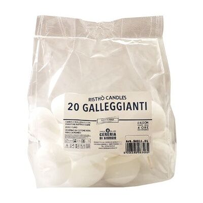 Cereria di Giorgio Risthò Candele galleggianti blu - Candele galleggianti Cereria di Giorgio Risthò Candele galleggianti blu - Candele galleggianti