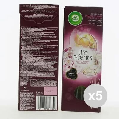 AIR WICK Bastoncini Profumati Silk & Oriental Orchids Decorativo A Lunga Durata AIR WICK Bastoncini Profumati Silk & Oriental Orchids Decorativo A Lunga Durata