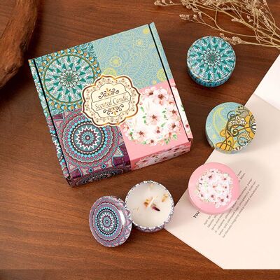 Neptune Kit Di 6 Candele Profumate Per Aromaterapia - Set Regalo Per Donna, Decorazione Naturale Per La Casa, Per Bagno/yoga/matrimonio/giardino (4 Modelli-c) Neptune Kit Di 6 Candele Profumate Per Aromaterapia - Set Regalo Per Donna, Decorazione Naturale Per La Casa, Per Bagno/yoga/matrimonio/giardino (4 Modelli-c)