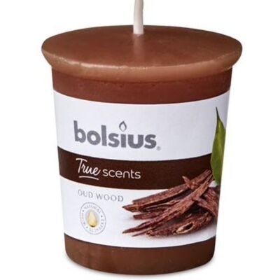 Bolsius - True Scents votive - 53/45 - Old wood - Candle Bolsius - True Scents votive - 53/45 - Old wood - Candle