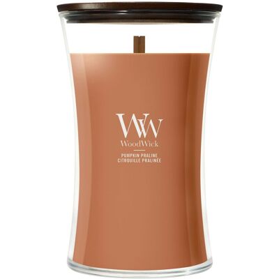 ALTRO Candela Pumpkin Praline 609g Marrone Woodwick ALTRO Candela Pumpkin Praline 609g Marrone Woodwick