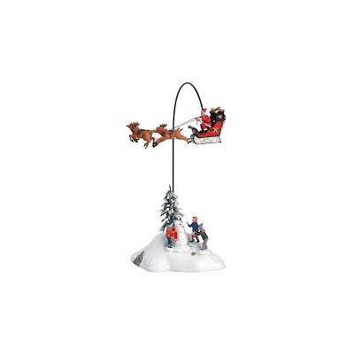 LEMAX Babbo Natale Su Slitta Volante - Natale Presepe Natalizio 54353 - LEMAX Babbo Natale Su Slitta Volante - Natale Presepe Natalizio 54353 -