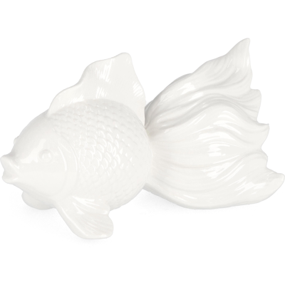 BIZZOTTO Pesce Favignana In Porcellana Con Varie Tonalità Di Colore -20 X 12.1 X H 11.4cm / Turchese BIZZOTTO Pesce Favignana In Porcellana Con Varie Tonalità Di Colore -20 X 12.1 X H 11.4cm / Turchese