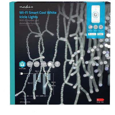 Nedis Wifilxc03w400 Stringa Luminosa Bianca Fredda 400 Led Nedis Wifilxc03w400 Stringa Luminosa Bianca Fredda 400 Led