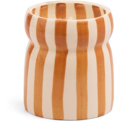 ALTRO Candela Ceramica Rust Stripped Sienna Sunset 184g Paddywax T ALTRO Candela Ceramica Rust Stripped Sienna Sunset 184g Paddywax T