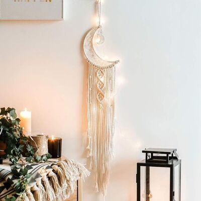 Neptune Tenda Gigante Acchiappasogni In Macramè, Da Appendere Alla Parete, Stile Bohémien, Decorazione Da Parete Per Eid Mubarak E Ramadan. Neptune Tenda Gigante Acchiappasogni In Macramè, Da Appendere Alla Parete, Stile Bohémien, Decorazione Da Parete Per Eid Mubarak E Ramadan.