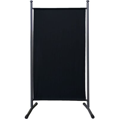 QUICK-STAR - Paravento 180 x 78 cm tela - Nero - Tessuto in poliestere - Divider QUICK-STAR - Paravento 180 x 78 cm tela - Nero - Tessuto in poliestere - Divider