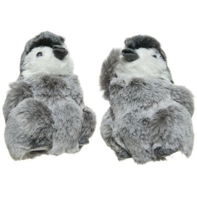 Kaemingk Pinguini Grigio Dim 9x9x13 Cm Pezzo Singolo Kaemingk Pinguini Grigio Dim 9x9x13 Cm Pezzo Singolo