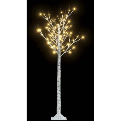 VIDAXL Albero Natale 156 Led 1,5 M Salice Bianco Caldo Interno VIDAXL Albero Natale 156 Led 1,5 M Salice Bianco Caldo Interno