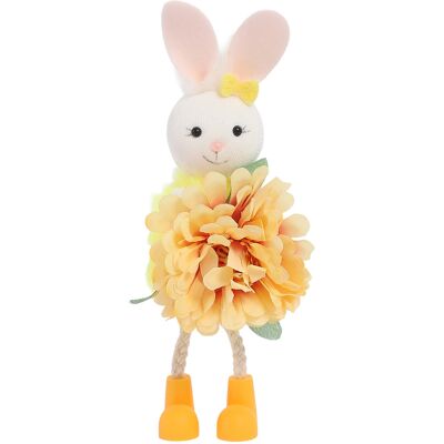 AULEDIO Figurine Di Coniglio Di Pasqua - Decorazione Da Tavola E Casa, Idea Regalo Per La Festa E La Stagione (giallo - 1 Pezzo) AULEDIO Figurine Di Coniglio Di Pasqua - Decorazione Da Tavola E Casa, Idea Regalo Per La Festa E La Stagione (giallo - 1 Pezzo)