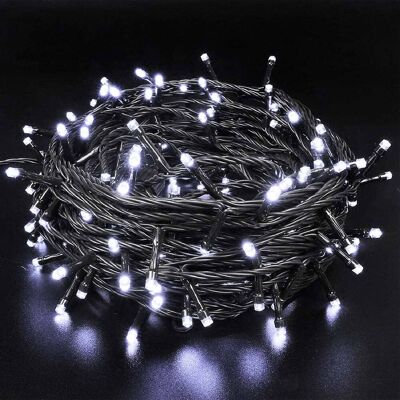 Luce Natalizia LED Bakaji - 8 Funzioni, 20m Luce Natalizia LED Bakaji - 8 Funzioni, 20m