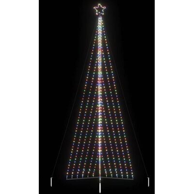 VIDAXL Albero Di Natale A Led 789 Led Colorato 476 Cm VIDAXL Albero Di Natale A Led 789 Led Colorato 476 Cm