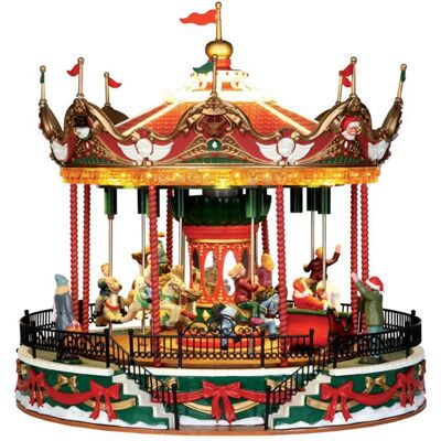 LEMAX - Carosello Giostra Natalizia - Natale Presepe Natalizio 34682 LEMAX - Carosello Giostra Natalizia - Natale Presepe Natalizio 34682