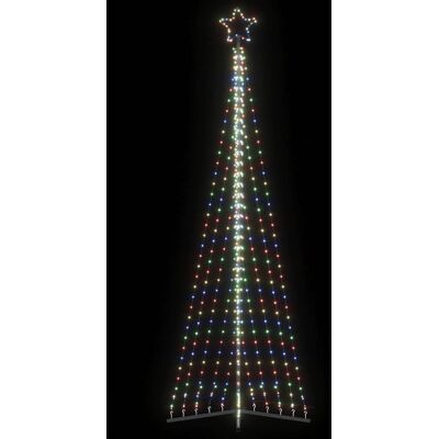VIDAXL Albero Di Natale A Led 495 Led Colorati 300,5 Cm VIDAXL Albero Di Natale A Led 495 Led Colorati 300,5 Cm