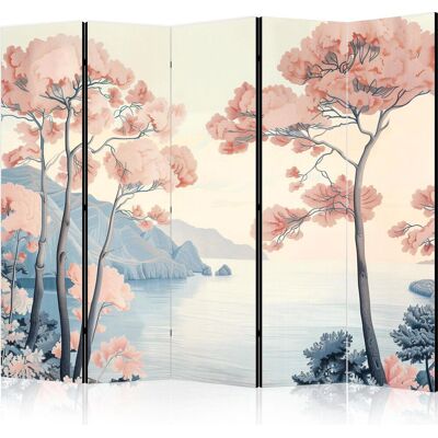 ARTGEIST Paravento Decorativo Rosa 225 X 172 Cm Fliselina Legno ARTGEIST Paravento Decorativo Rosa 225 X 172 Cm Fliselina Legno