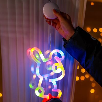 AULEDIO Catena Luminosa Led Pasqua Conigli E Uova – Luci Decorative Colorate Per Interno Esterno Giardino AULEDIO Catena Luminosa Led Pasqua Conigli E Uova – Luci Decorative Colorate Per Interno Esterno Giardino