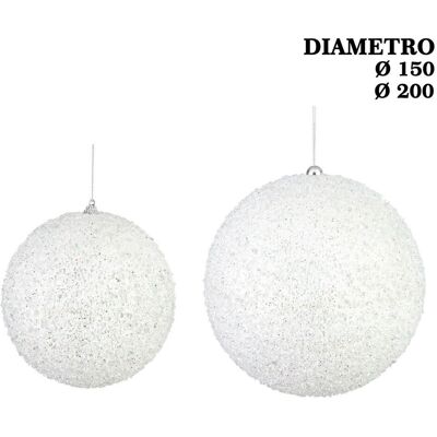 BIZZOTTO Sfera Plastica Christie Bianco D200 BIZZOTTO Sfera Plastica Christie Bianco D200