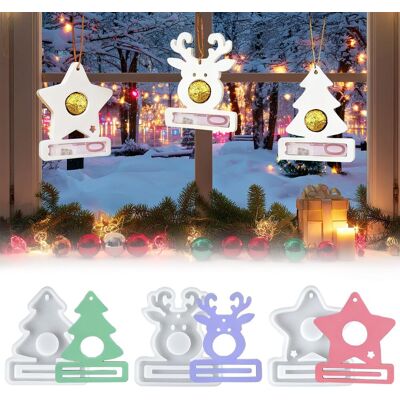 Neptune Stampi In Gesso Per Natale, 3 Stampi In Silicone Per Ciondoli Natalizi Con Albero Di Natale, Stelle E Renne, Stampo In Silicone Per Decorazioni Natalizie, Stampo In Gesso Per Portacandele Natalizi, Pe Neptune Stampi In Gesso Per Natale, 3 Stampi In Silicone Per Ciondoli Natalizi Con Albero Di Natale, Stelle E Renne, Stampo In Silicone Per Decorazioni Natalizie, Stampo In Gesso Per Portacandele Natalizi, Pe