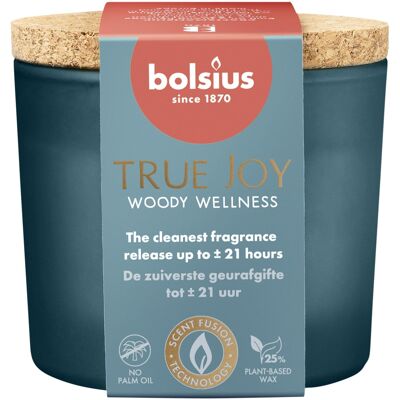 BOLSIUS Candela Profumata True Joy Legno 66x83 Mm BOLSIUS Candela Profumata True Joy Legno 66x83 Mm