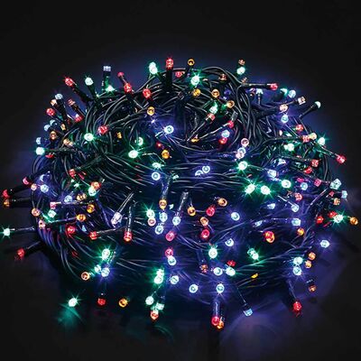 BAKAJI Catena Luminosa 1000 Led Luci Albero Natale Lucciole Multicolore Esterno 24v BAKAJI Catena Luminosa 1000 Led Luci Albero Natale Lucciole Multicolore Esterno 24v