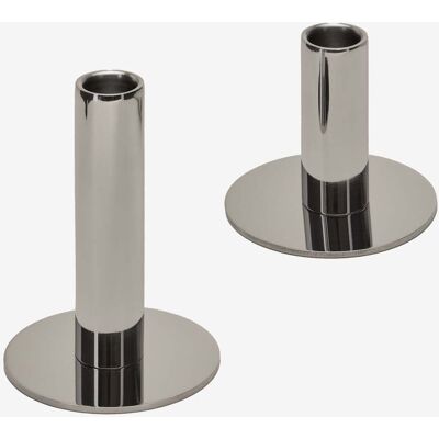 SKLUM Set Di 2 Candelabri In Acciaio Tyva SKLUM Set Di 2 Candelabri In Acciaio Tyva