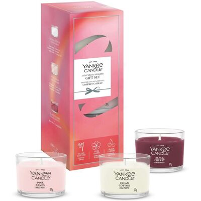 ALTRO Set Regalo Mini Mood Makers Set 3 Mini Candele Assortite Yankee Candle ALTRO Set Regalo Mini Mood Makers Set 3 Mini Candele Assortite Yankee Candle