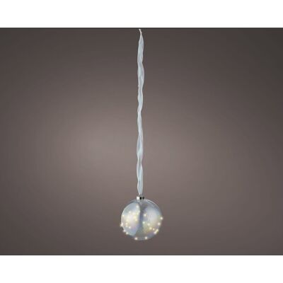 Kaemingk Decorazione Luminosa A Sfera Da Appendere A Led A Batteria Ip20 Kaemingk Decorazione Luminosa A Sfera Da Appendere A Led A Batteria Ip20