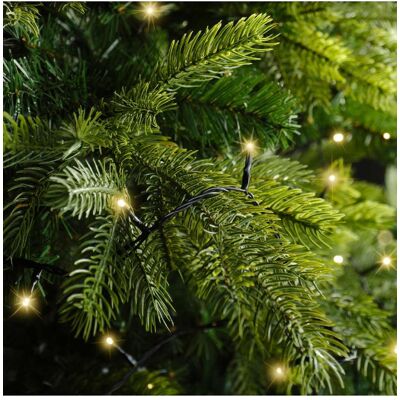 LUMINEO Luci Natalizie 240 Led Soft Oro Con Timer - Esterni - 18 M LUMINEO Luci Natalizie 240 Led Soft Oro Con Timer - Esterni - 18 M