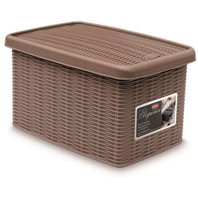BIGHOUSE IT - Scatola multiuso - Tortora - 29x19x16 cm BIGHOUSE IT - Scatola multiuso - Tortora - 29x19x16 cm