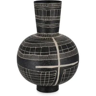 BIZZOTTO Bottiglia Siva Nero Ø30x43 H BIZZOTTO Bottiglia Siva Nero Ø30x43 H