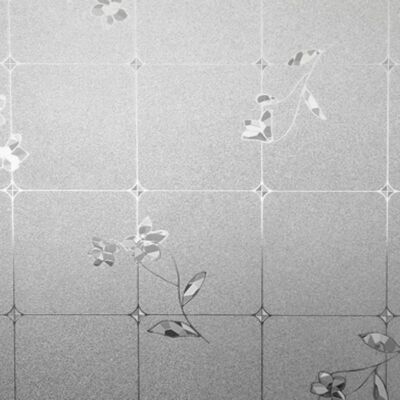 STICKERSLAB - Pellicola Privacy Effetto Mattonelle E Fiori Per Finestre Vetri Autoadesive Anti-uv Controllo Calore Misura - 90cm X 150cm STICKERSLAB - Pellicola Privacy Effetto Mattonelle E Fiori Per Finestre Vetri Autoadesive Anti-uv Controllo Calore Misura - 90cm X 150cm