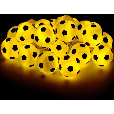Neptune Luci A Forma Di Pallone Da Calcio - 3 M - 20 Led - A Batteria - Decorazione Per Interni - Per Natale, Matrimoni, Feste, Camerette Dei Bambini Neptune Luci A Forma Di Pallone Da Calcio - 3 M - 20 Led - A Batteria - Decorazione Per Interni - Per Natale, Matrimoni, Feste, Camerette Dei Bambini