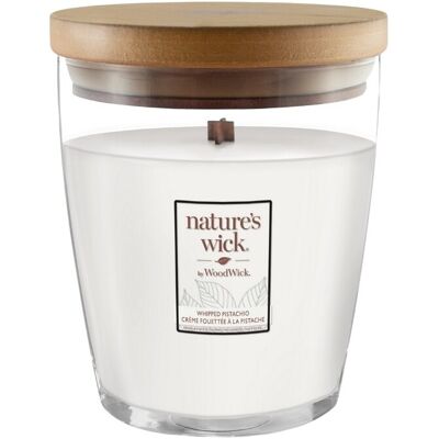 OEM Candela Nature's Wick Di Woodwick Al Pistacchio Montato, 284 G OEM Candela Nature's Wick Di Woodwick Al Pistacchio Montato, 284 G
