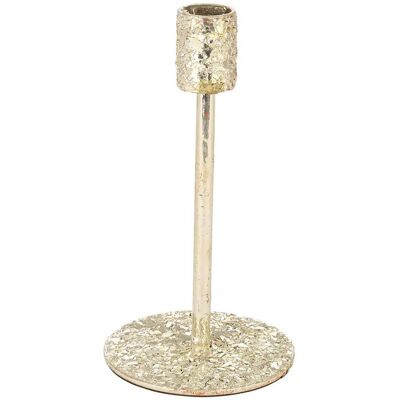 BIZZOTTO Portacandela Hadley Argento H16 Cm BIZZOTTO Portacandela Hadley Argento H16 Cm