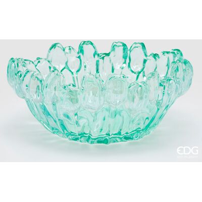 EDG Enzo De Gasperi Vaso Tulipano H 12 Cm D 30 Cm Vetro Scatola Bianca Green EDG Enzo De Gasperi Vaso Tulipano H 12 Cm D 30 Cm Vetro Scatola Bianca Green