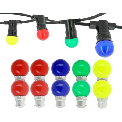 Arum Lighting - String Lights multicolore - 10m & 12 Lampadine Arum Lighting - String Lights multicolore - 10m & 12 Lampadine