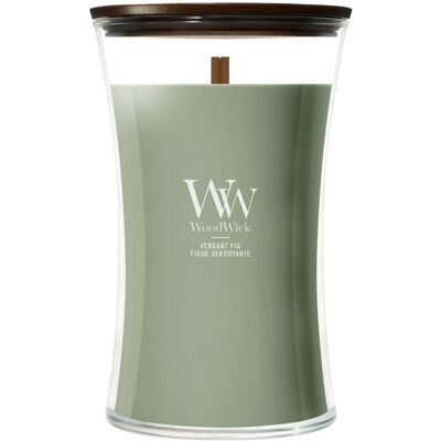 ALTRO Candela Clessidra Grande Verdant Fig 609g Verde Woodwick ALTRO Candela Clessidra Grande Verdant Fig 609g Verde Woodwick